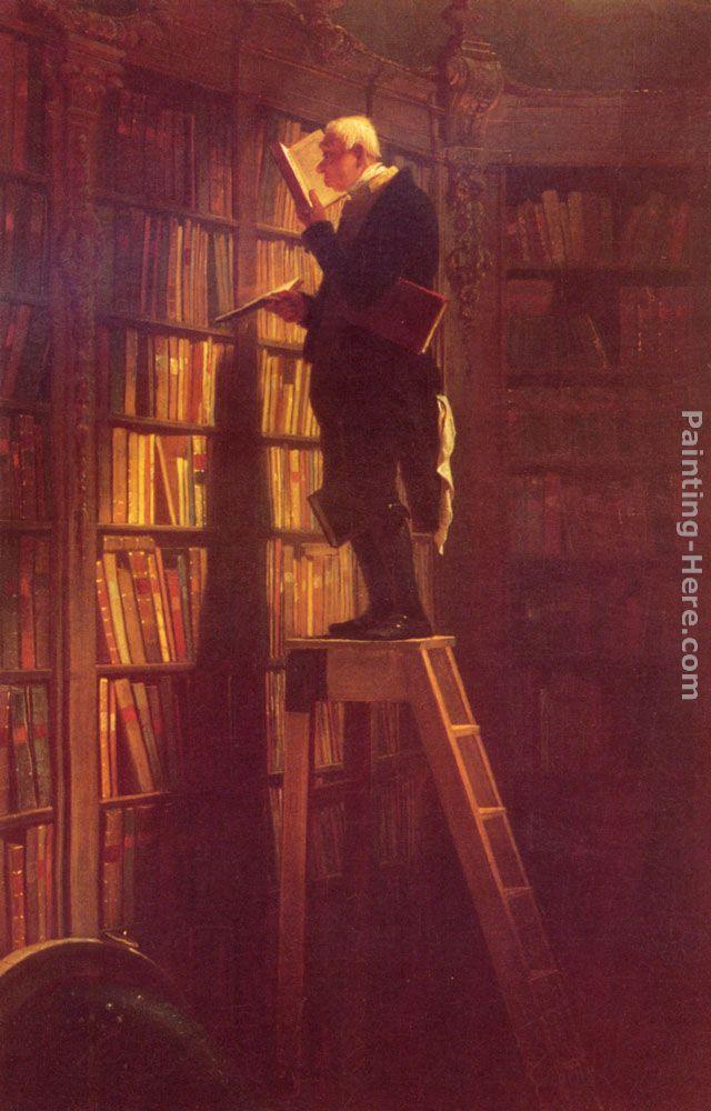Carl Spitzweg The Bookworm